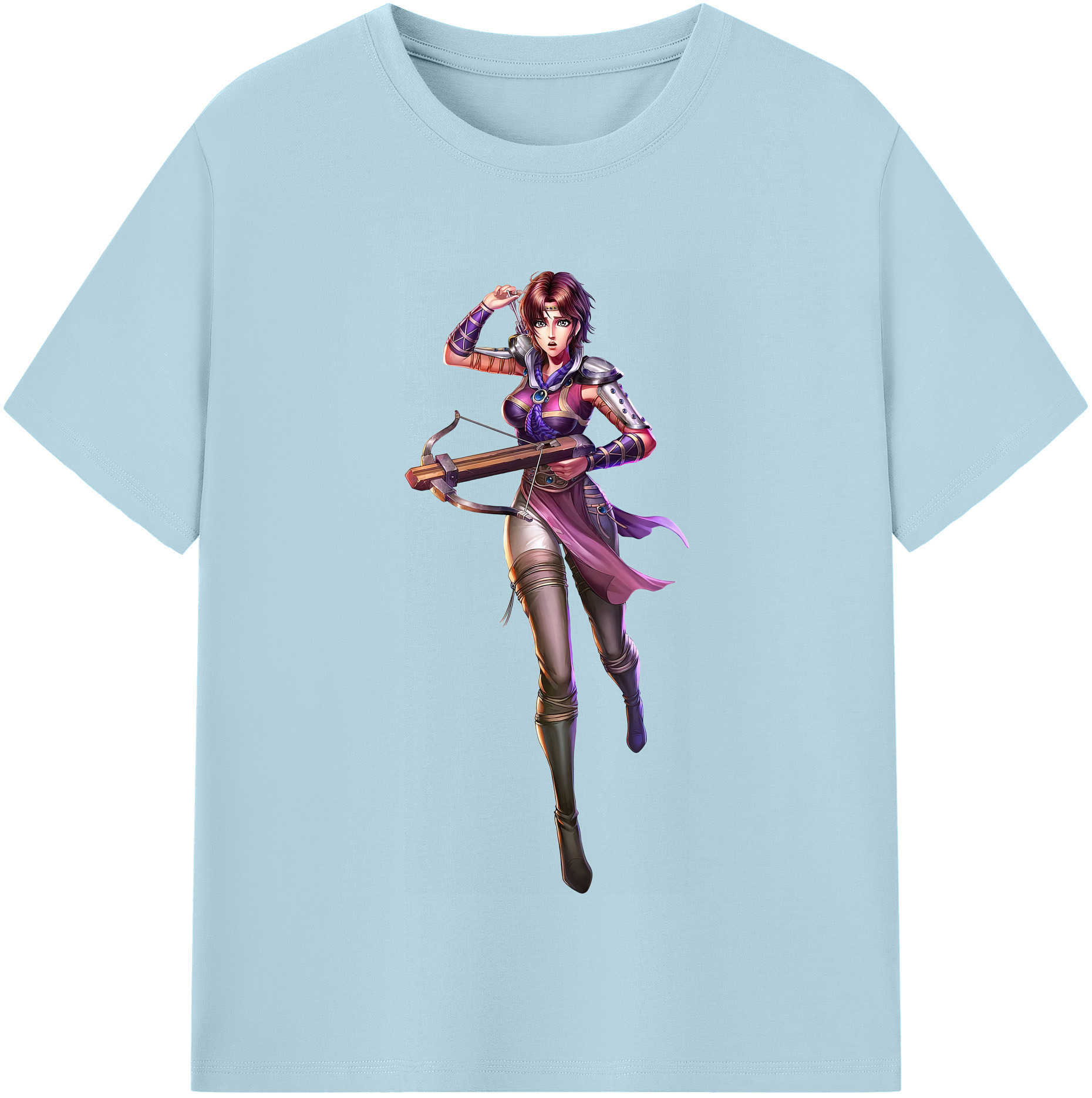 （画像用） 北斗の拳 Fist of the North Star 綿100％半袖Tシャツ（フロントプリント）